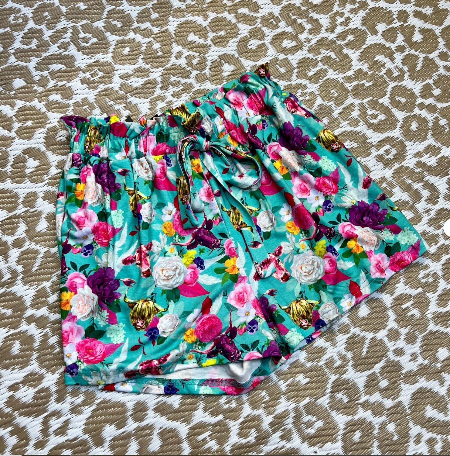 Floral Frenzy Shorts - S