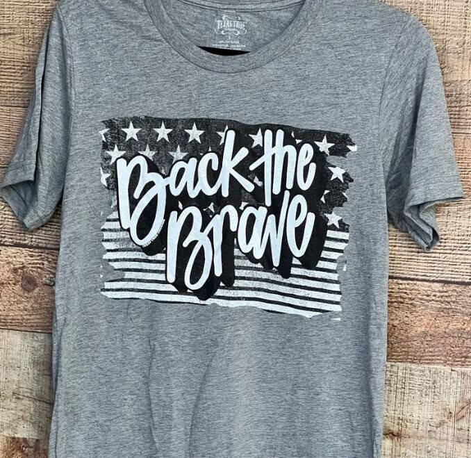 Back the Brave Graphic Tee - M
