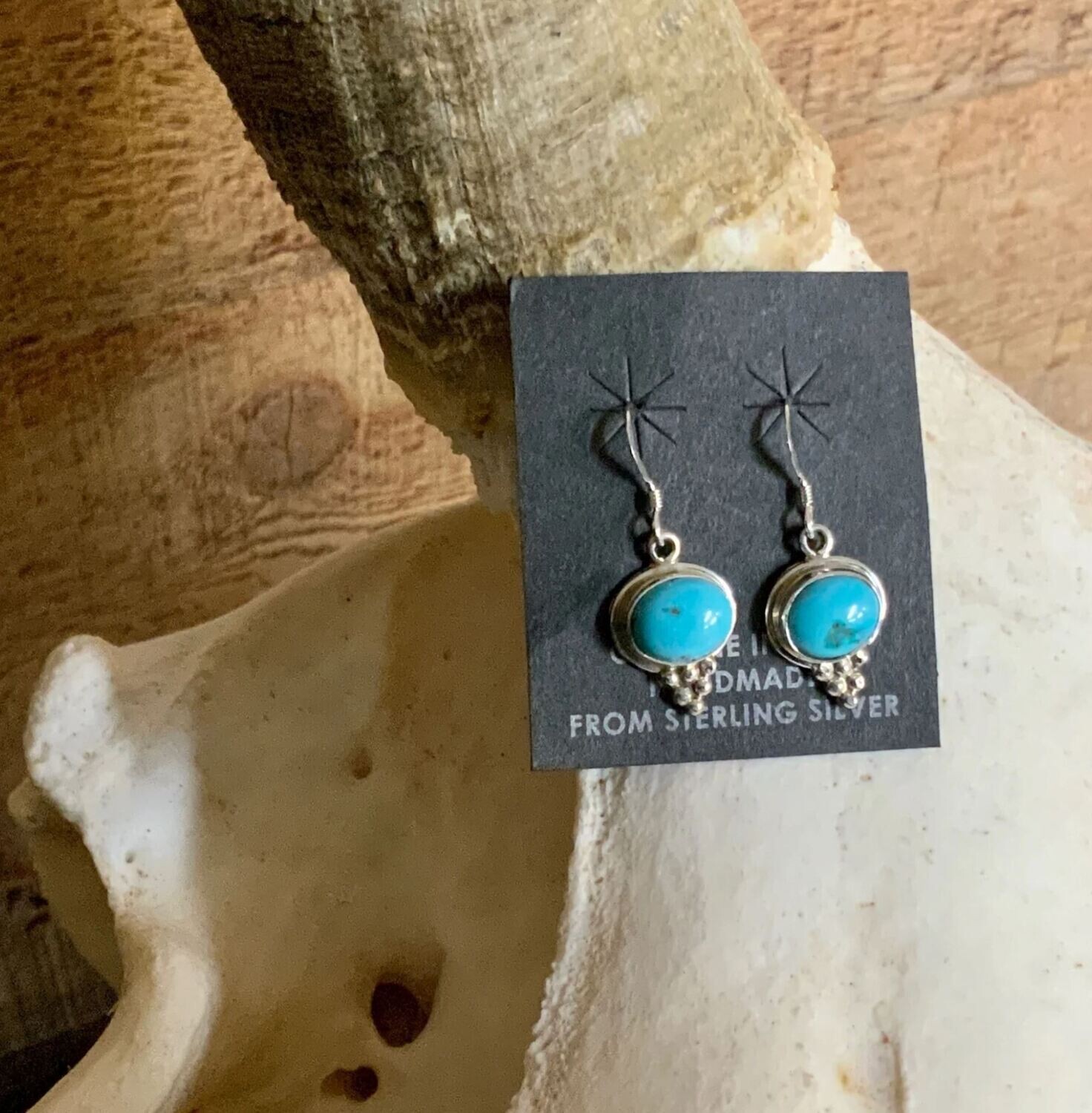 Turquoise Sterling Silver Earrings