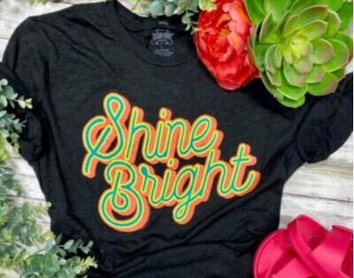 Shine Bright Graphic Tee - S