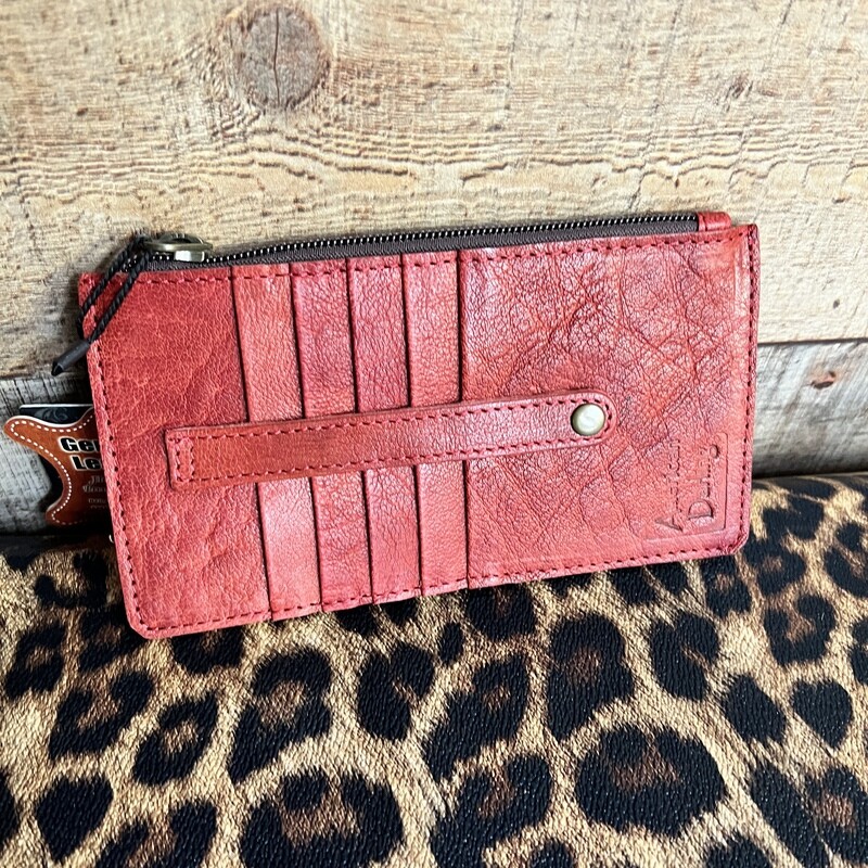 RedLeather American Darling Slot Wallet