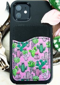 Sweetwater Succulent Stick On Credit Card Wallet