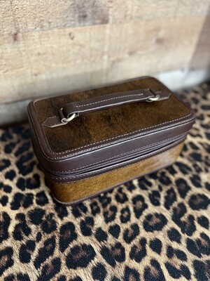 Cowhide Rectangle Jewelry Box