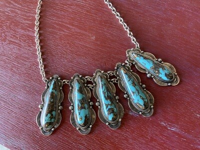 Turquoise Grand Falls Necklace 