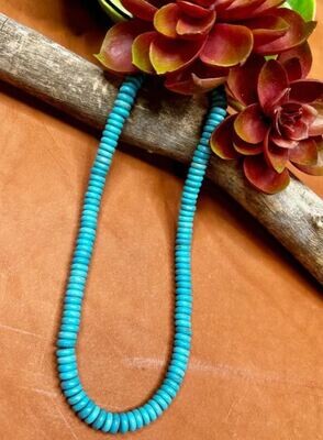 Fort Worth Short Turquoise Necklace 