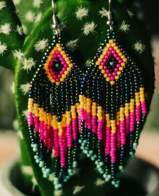 Native Dreams Seed Bead Earrings