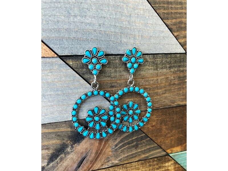 Turquoise Durango Earrings