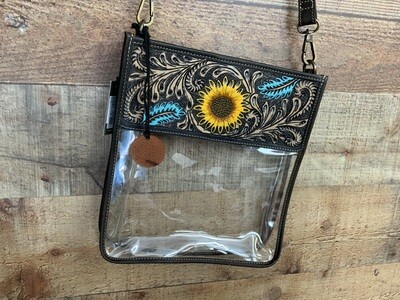 Sunflower Spring Clear Bag 