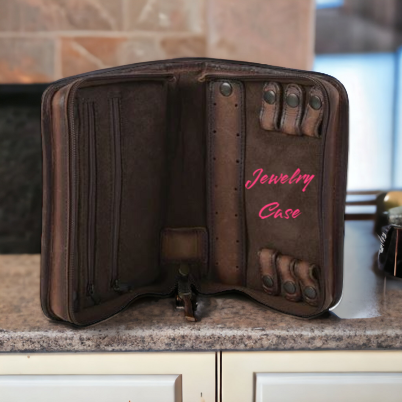 Cowhide Jewelry Case sTs30015
