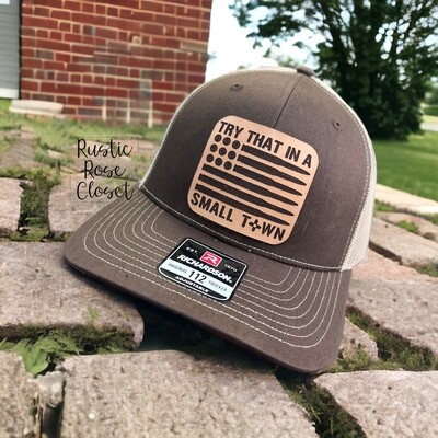 Coffee/Khaki Try That In A Small Town Richardson 112 Hat