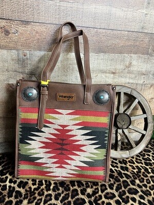 Wrangler Aztec Concealed Carry Tote