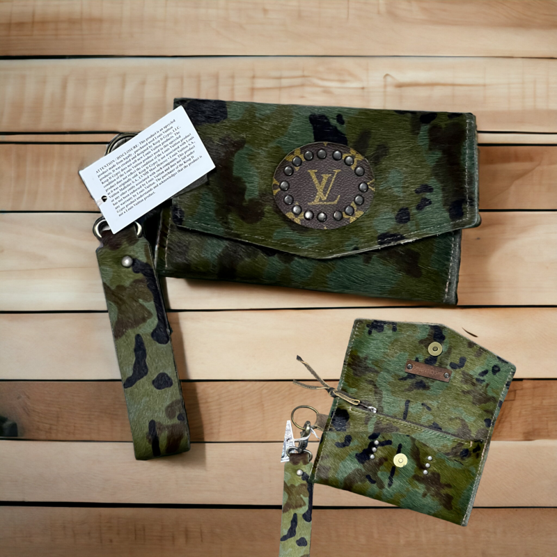 Camo Hide Wristlet by Keepin It Gypsy