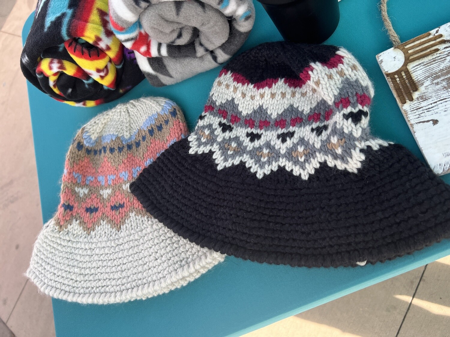 Knit Bucket Hats