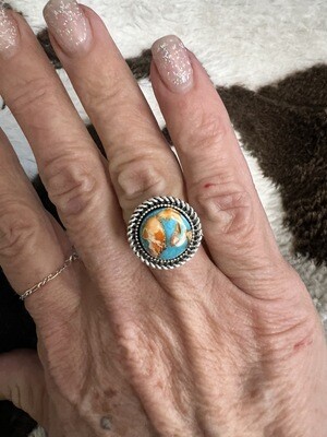 Gemstone Turquoise Ring