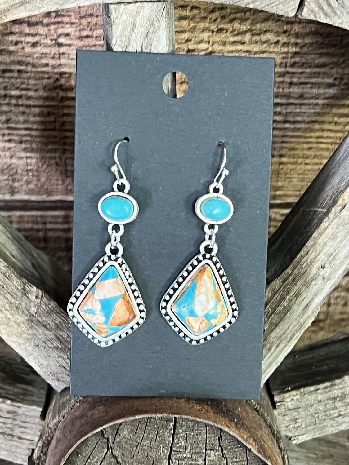 Arrowhead Turquoise Earrings