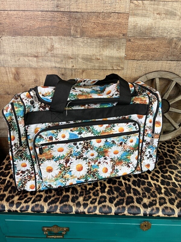 Wild Flowers Duffle Bag 20&quot;