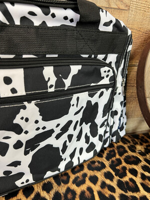 Black Cow Duffle Bag 