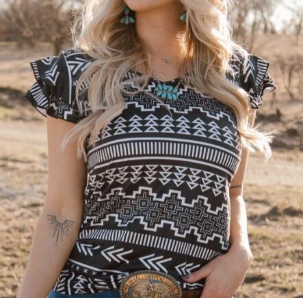 Tribal Black Top