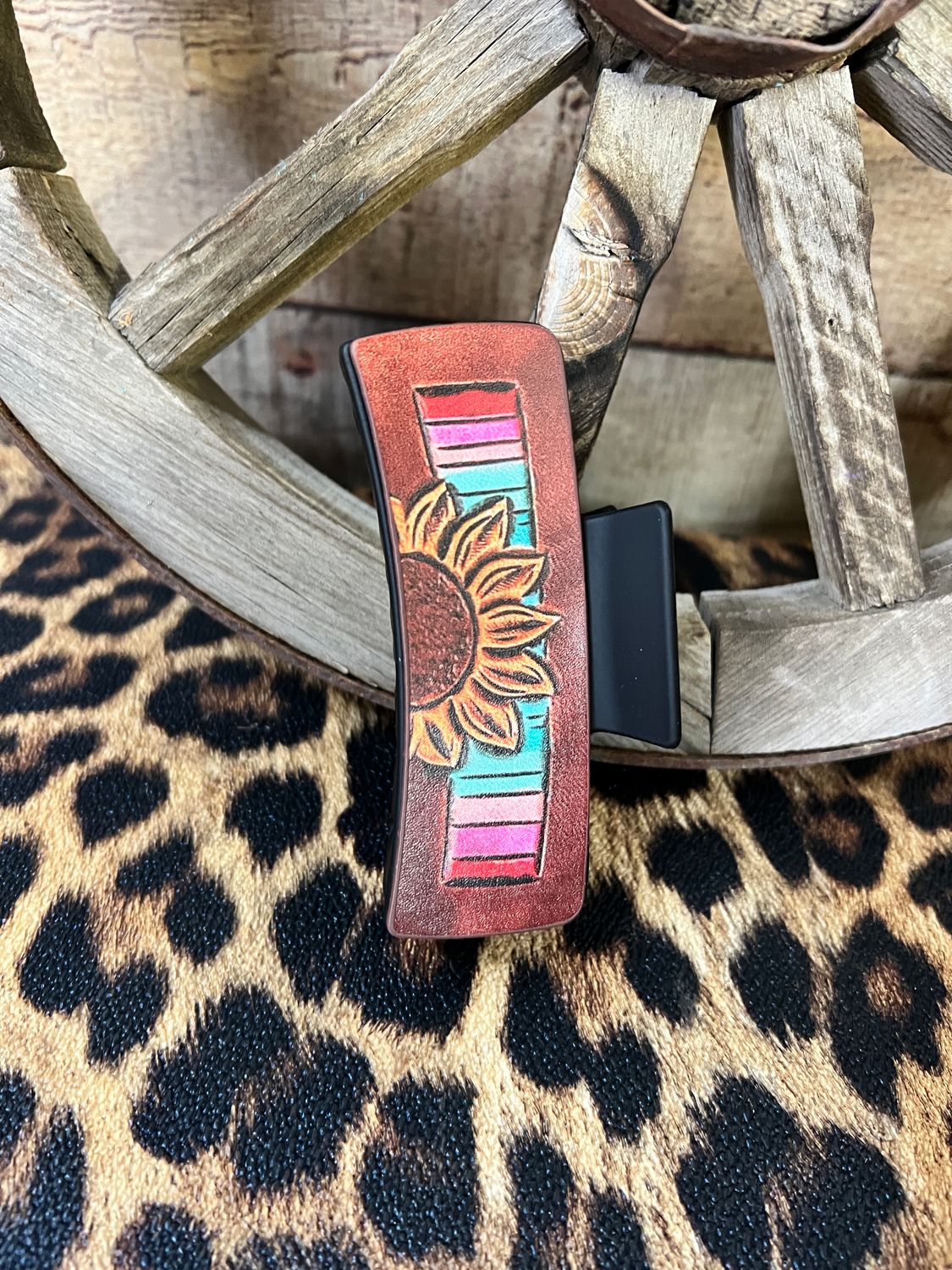 Sunflower Sunset Hair Claw