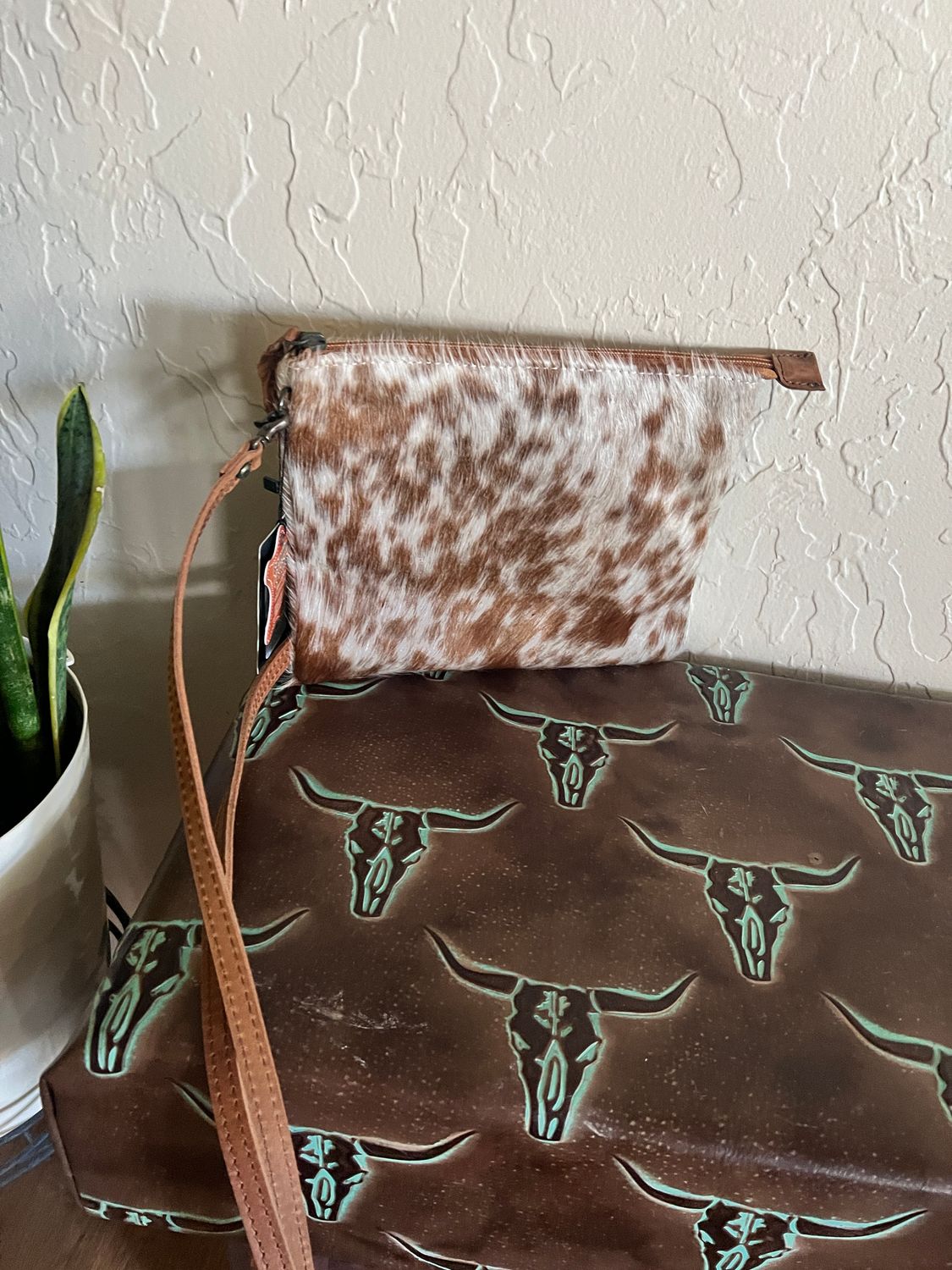 Cowhide Crossbody 