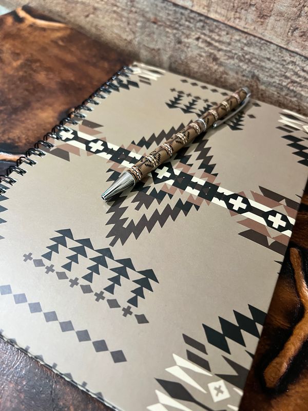Brown Aztec Pen