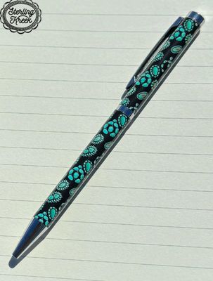 Forever in Turquoise Pen