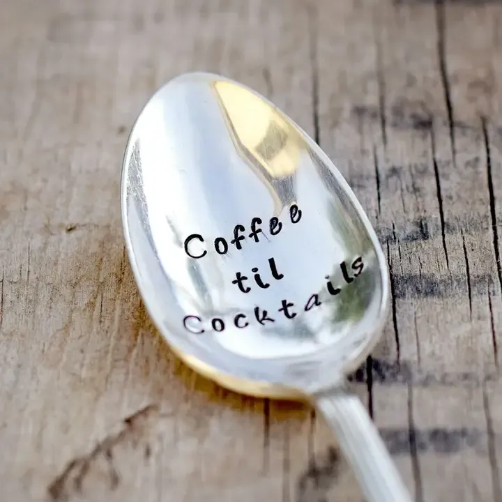 Coffee Til Cocktails Long Handled Teaspoon