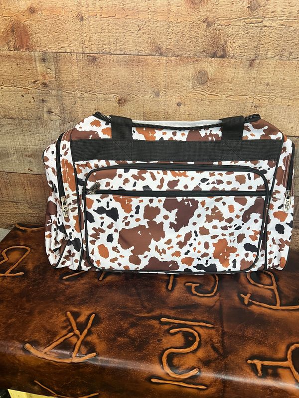 Brown Cow Duffle Bag 