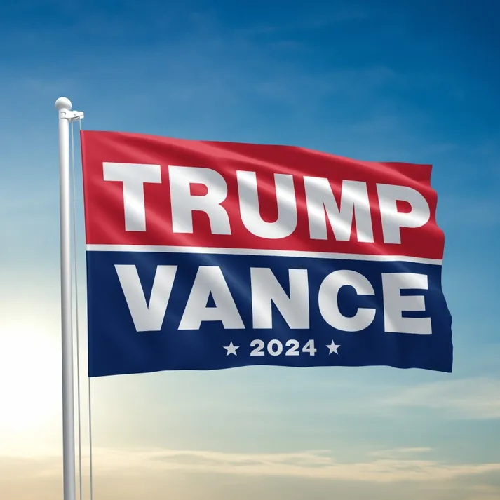 Trump Vance 2024 Flag