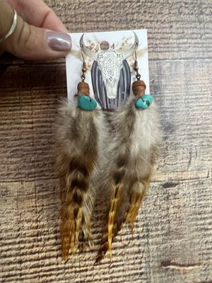 Clearwater Feather Earrings