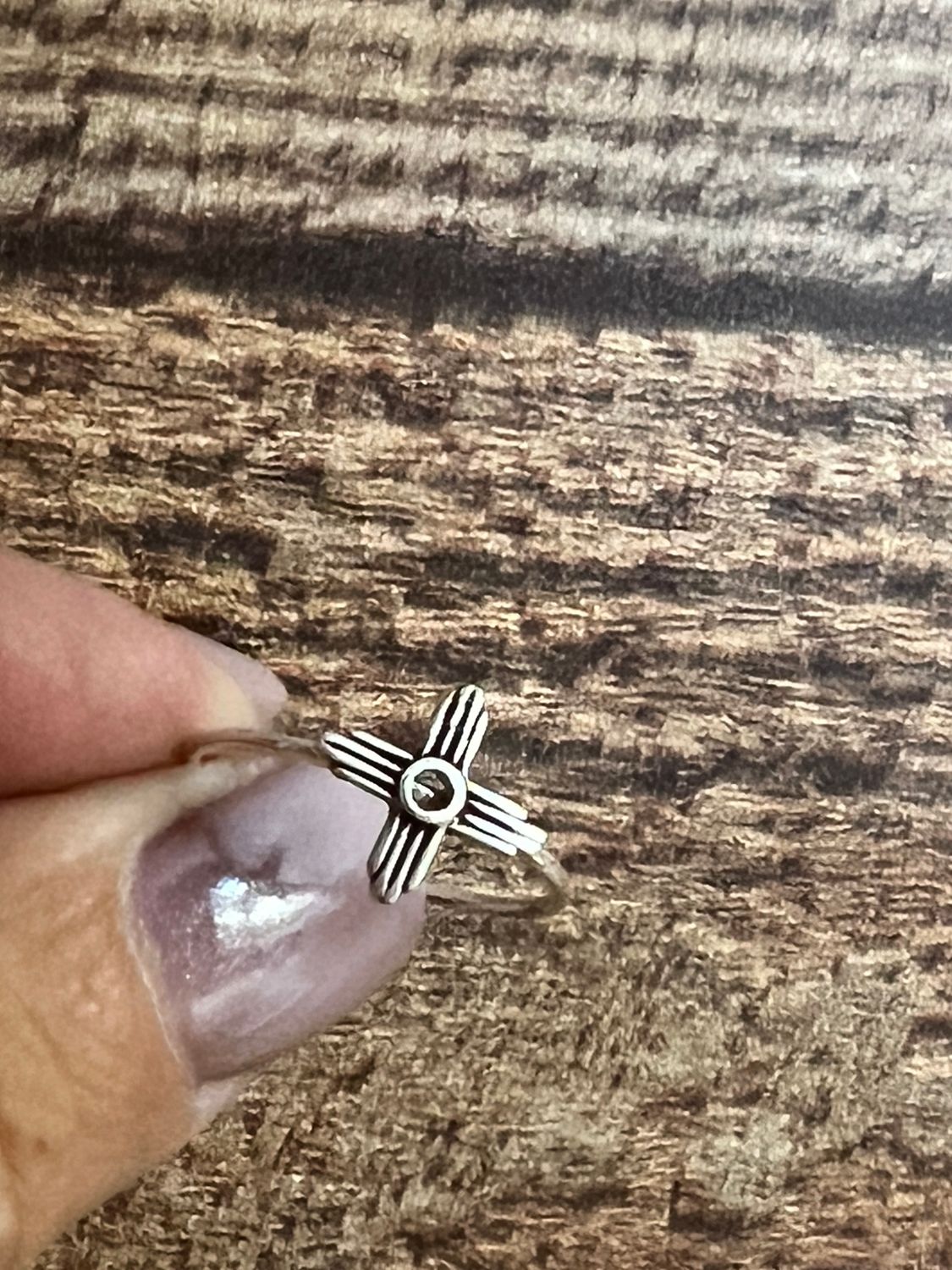 Zia Ring - Sterling Silver - 9