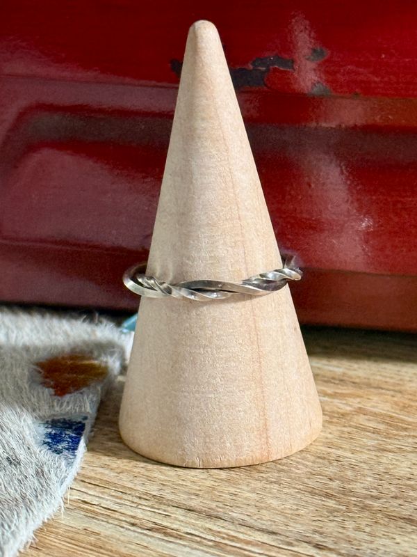 Authentic Sterling Silver Twist Bands