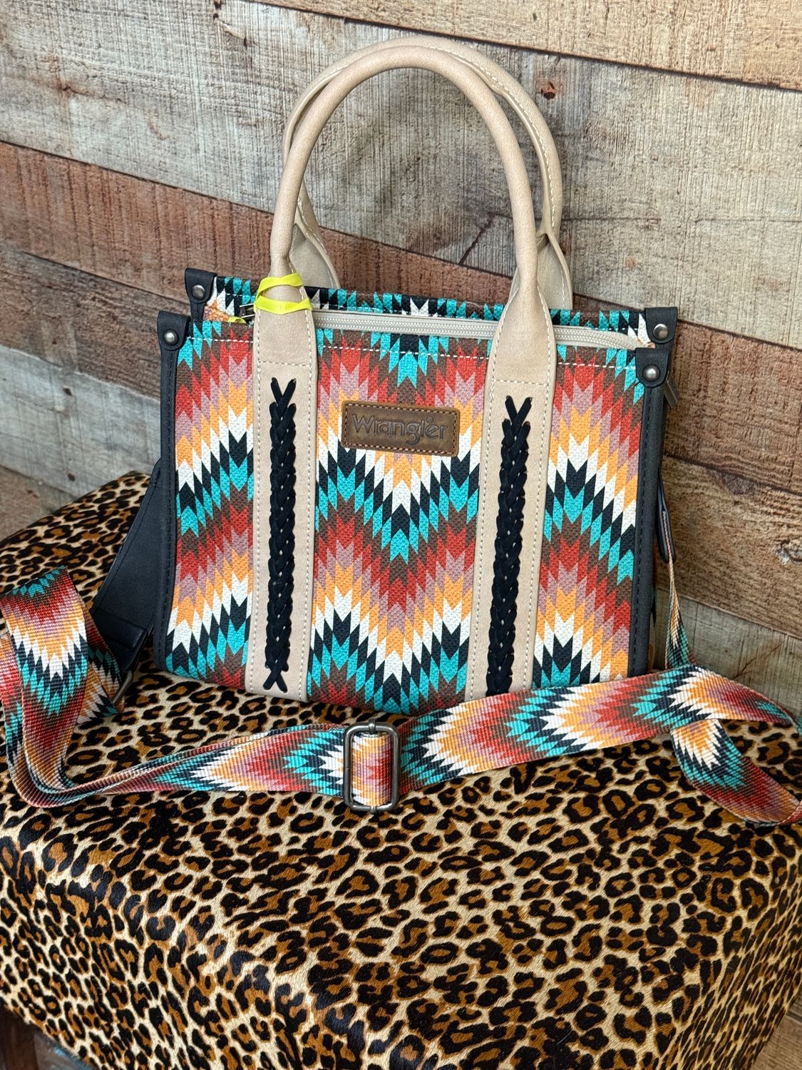 Wrangler Southwestern Print Aztec Crossbody
