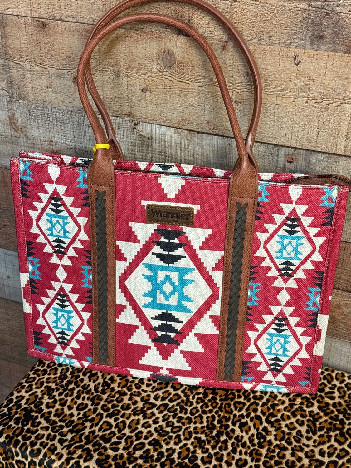 Wrangler Southwestern Wide Tote