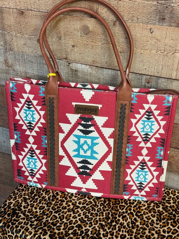 Wrangler Southwestern Wide Tote