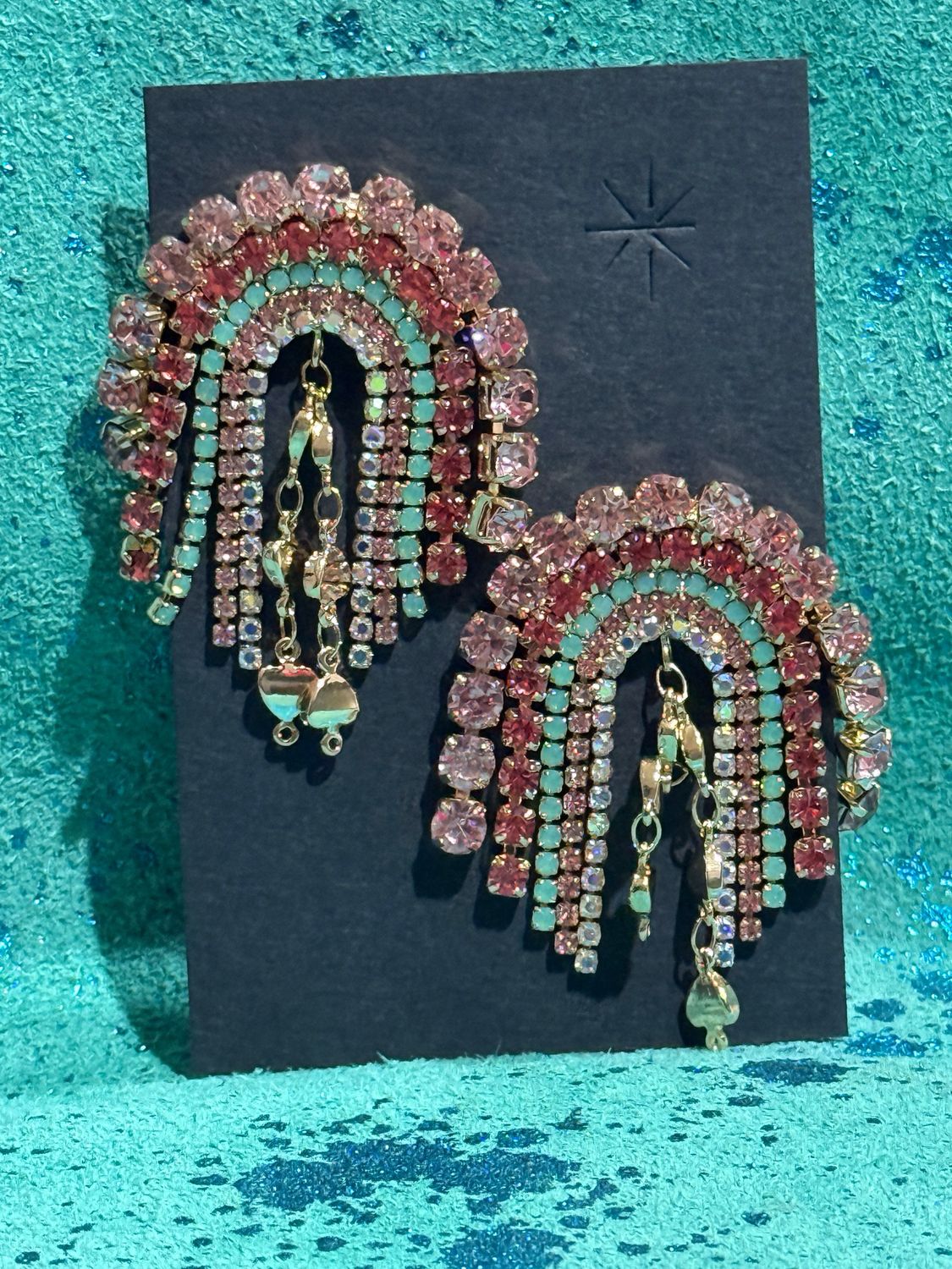 Bling Kiss Baby Jumbo Earrings