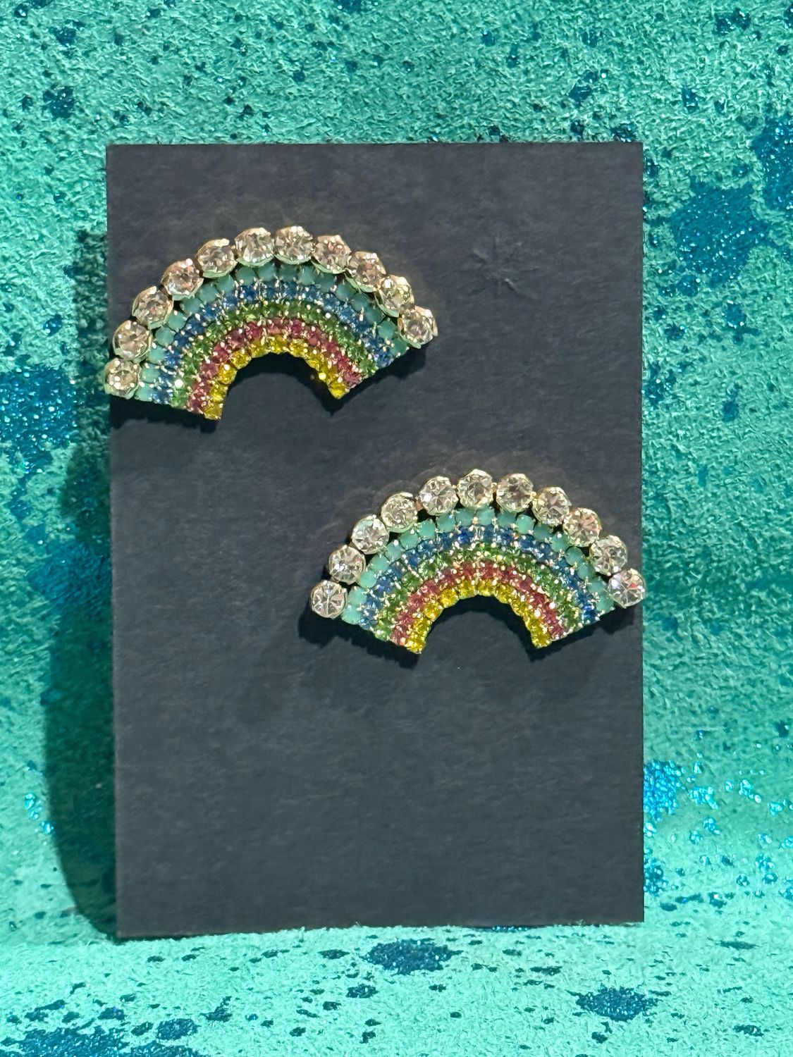 Bling Mini Rainbow Earrings