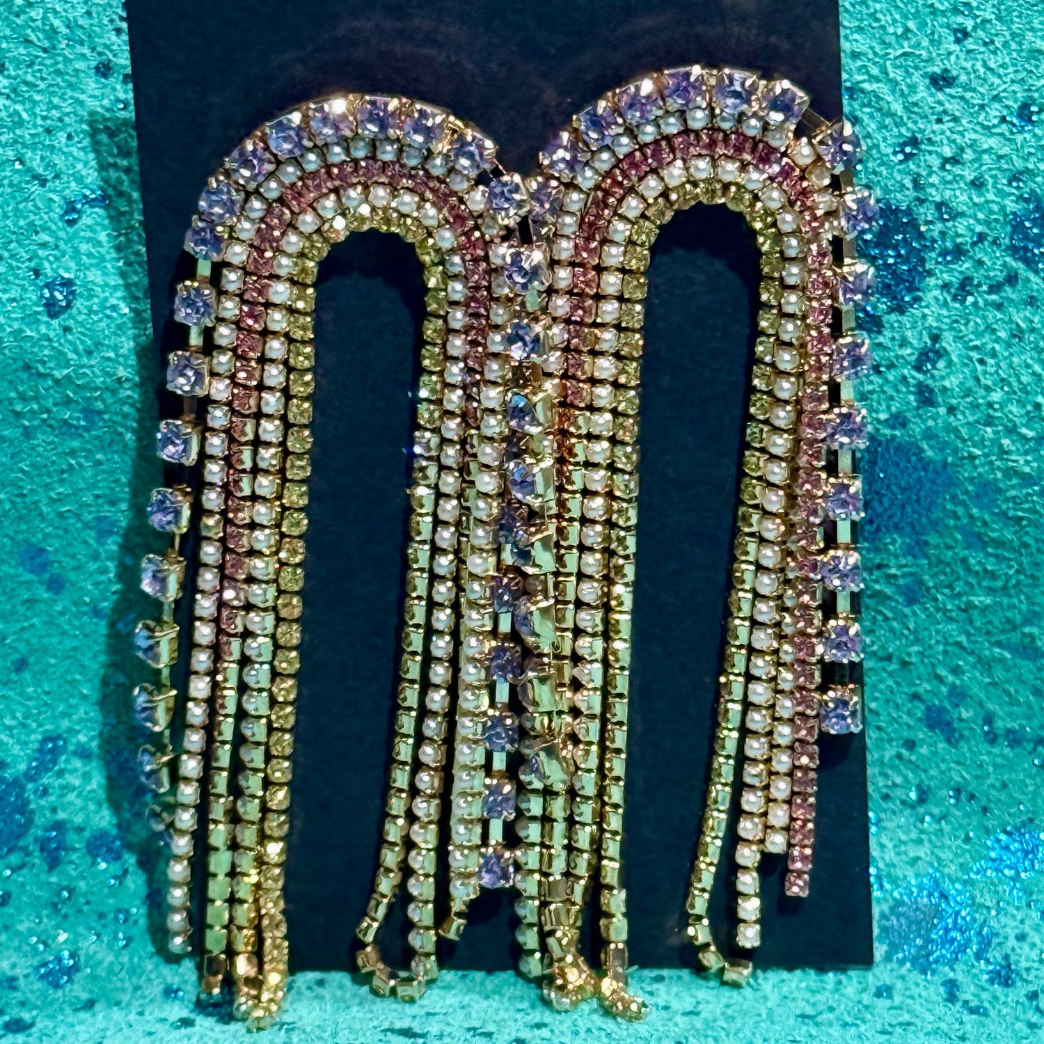 Bling Pixie Dust Rainbow Earrings