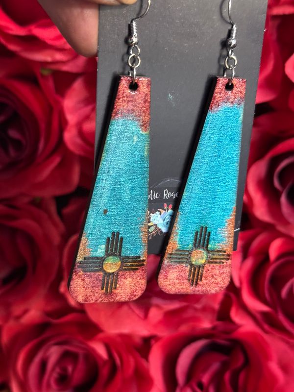 Drop Zia Dangle Earrings