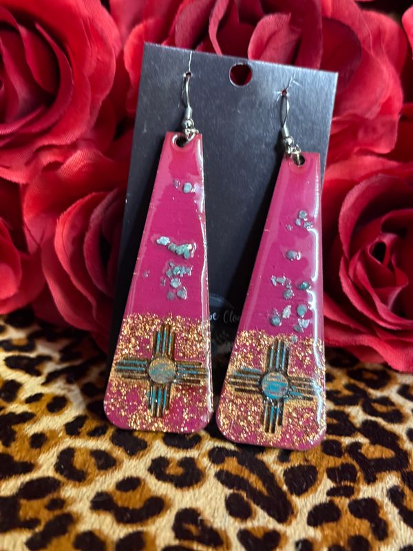3&quot; Zia Drop Earrings
