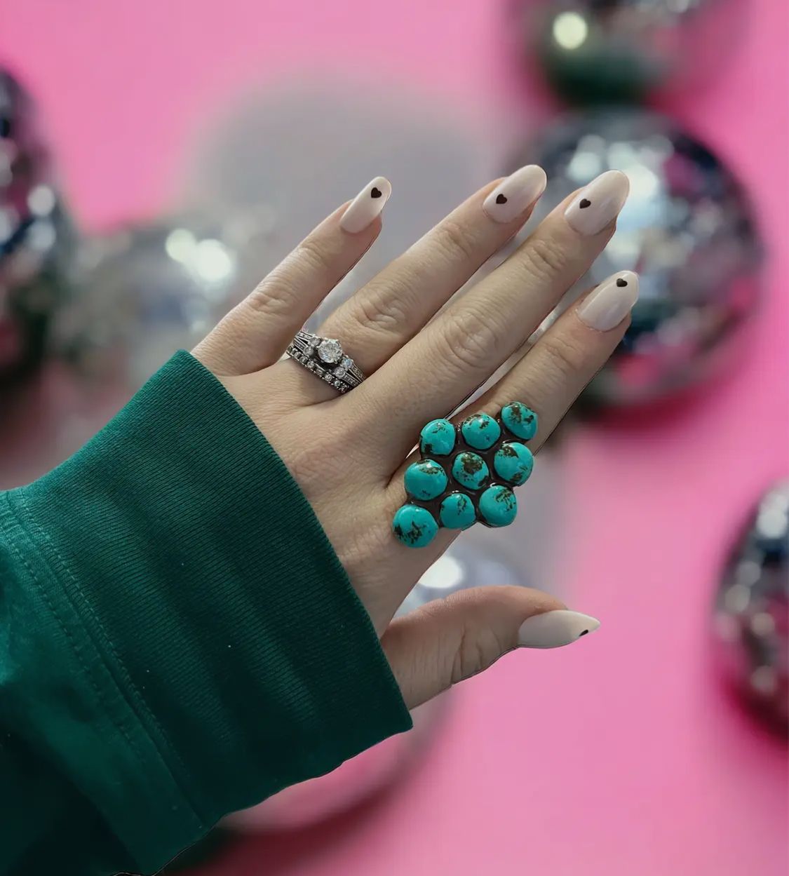 Cleo Ring- Turquoise Stone