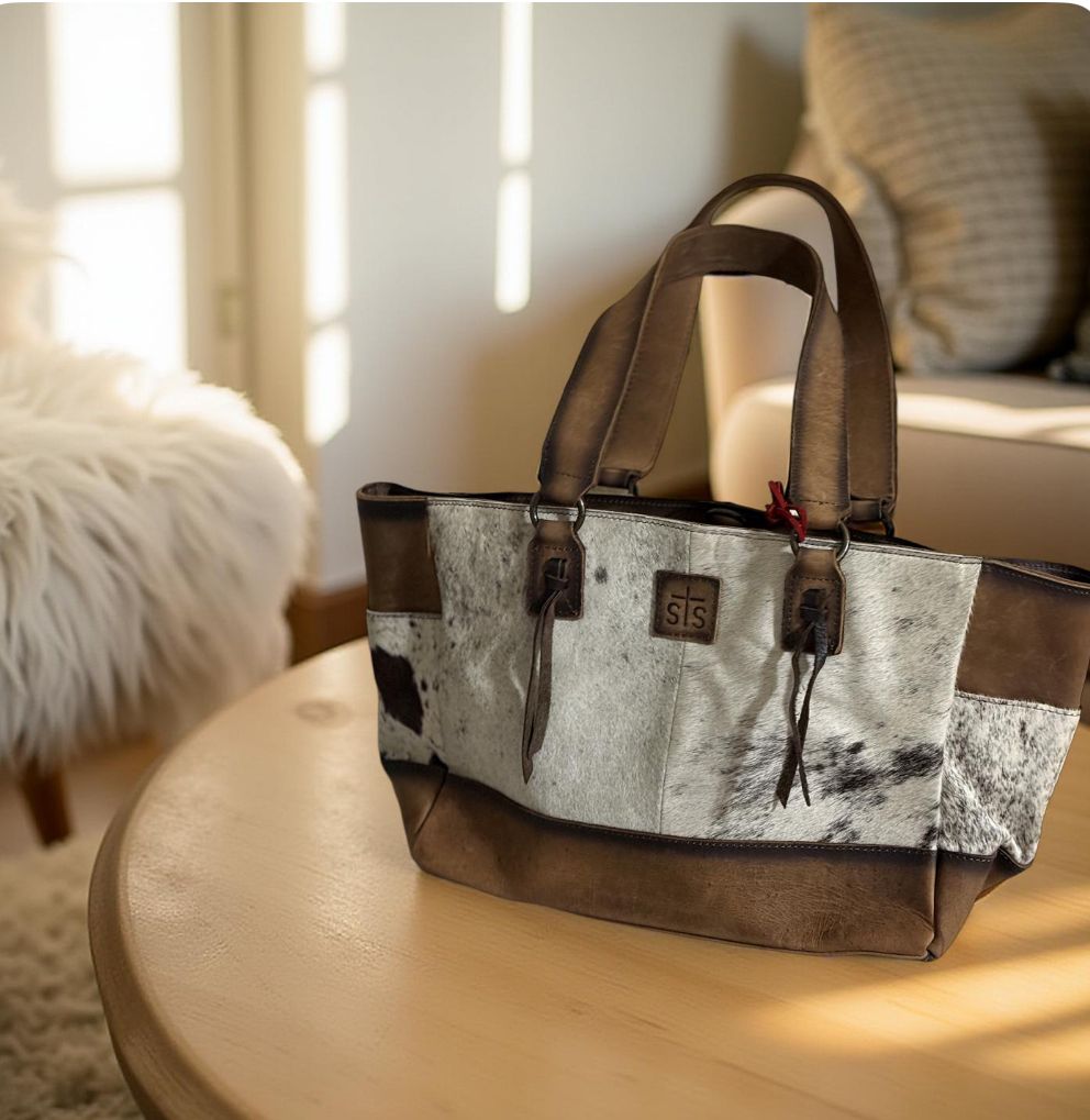 Cowhide Montana Tote