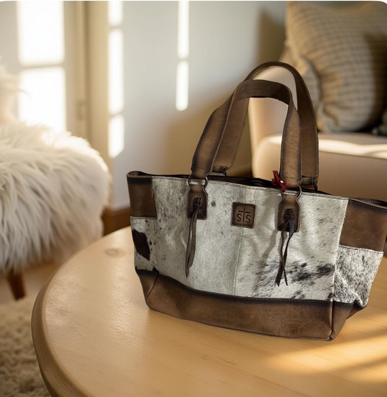 Cowhide Montana Tote