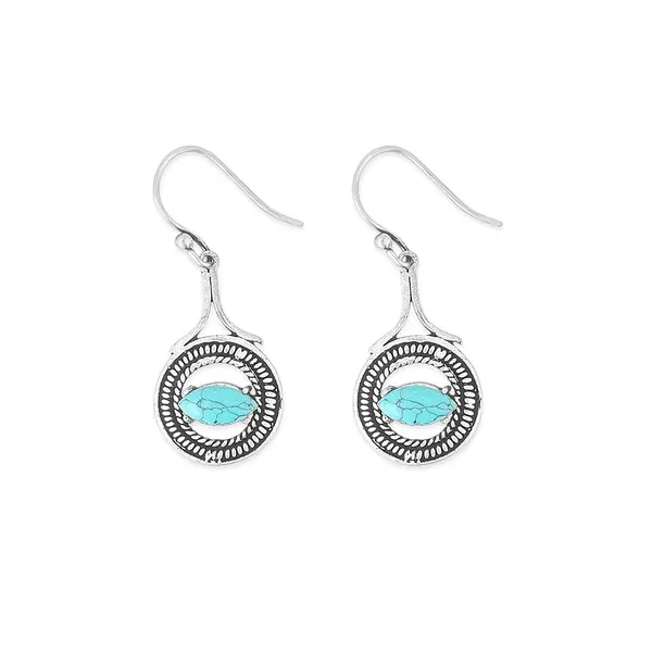 Turquoise Stone Earrings
