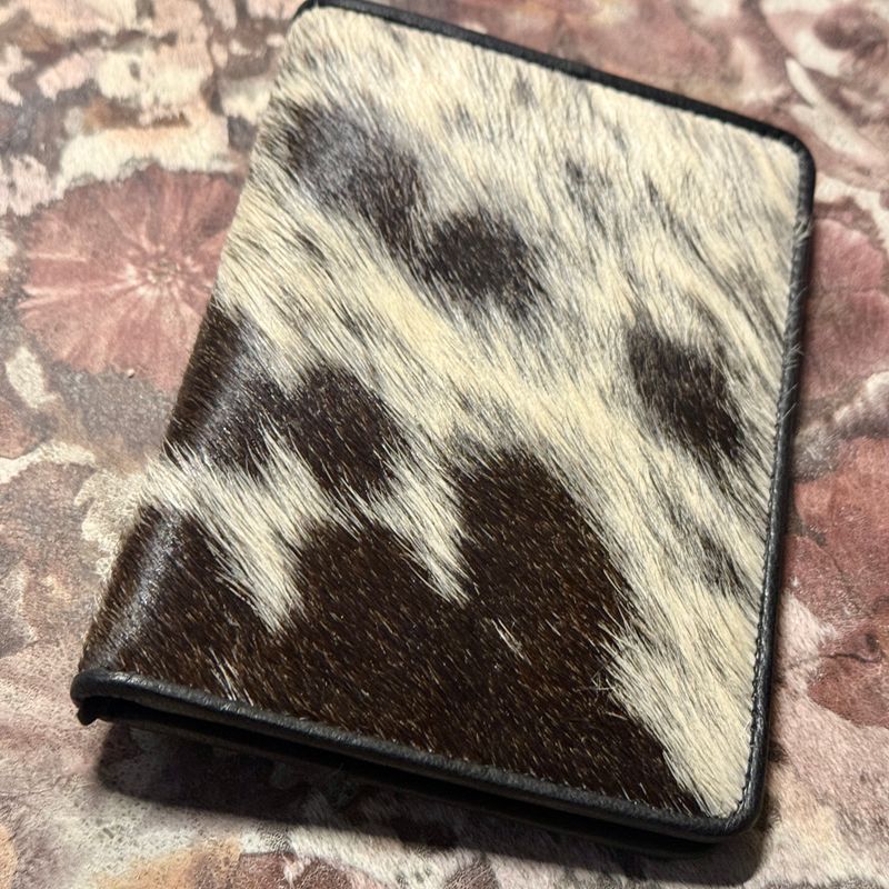 Cowhide Passport Holder 