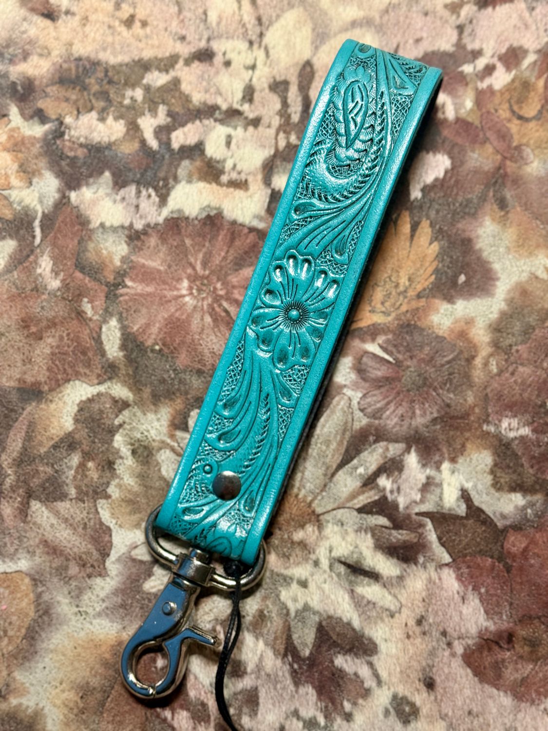 Turquoise Blue Key Fob