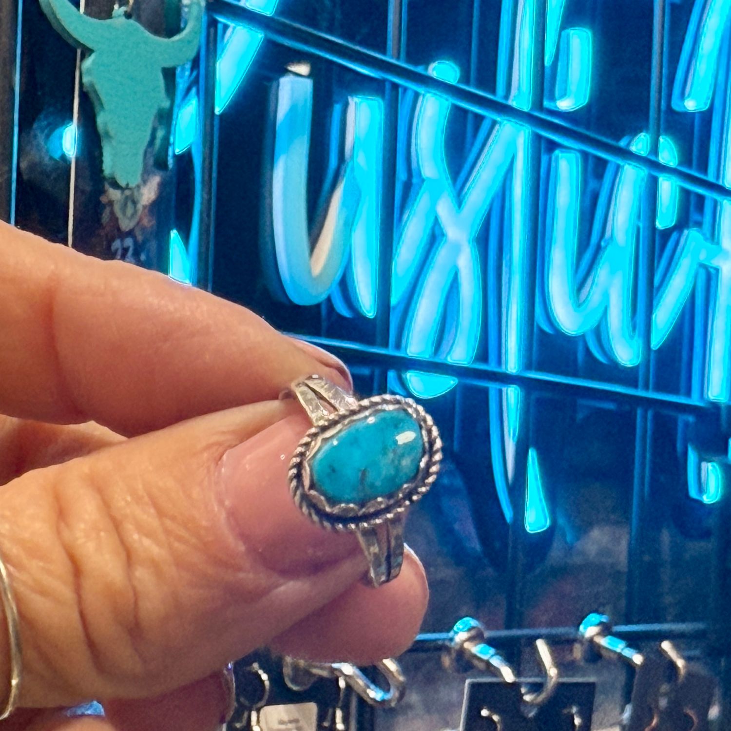 Turquoise Ring Size 6 1/4