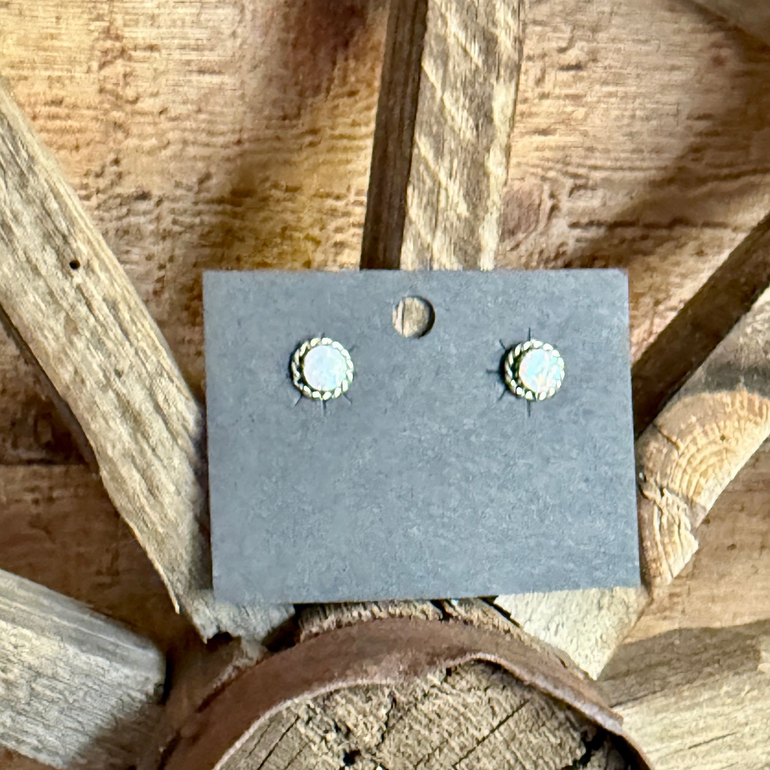 Opal Post Earrings