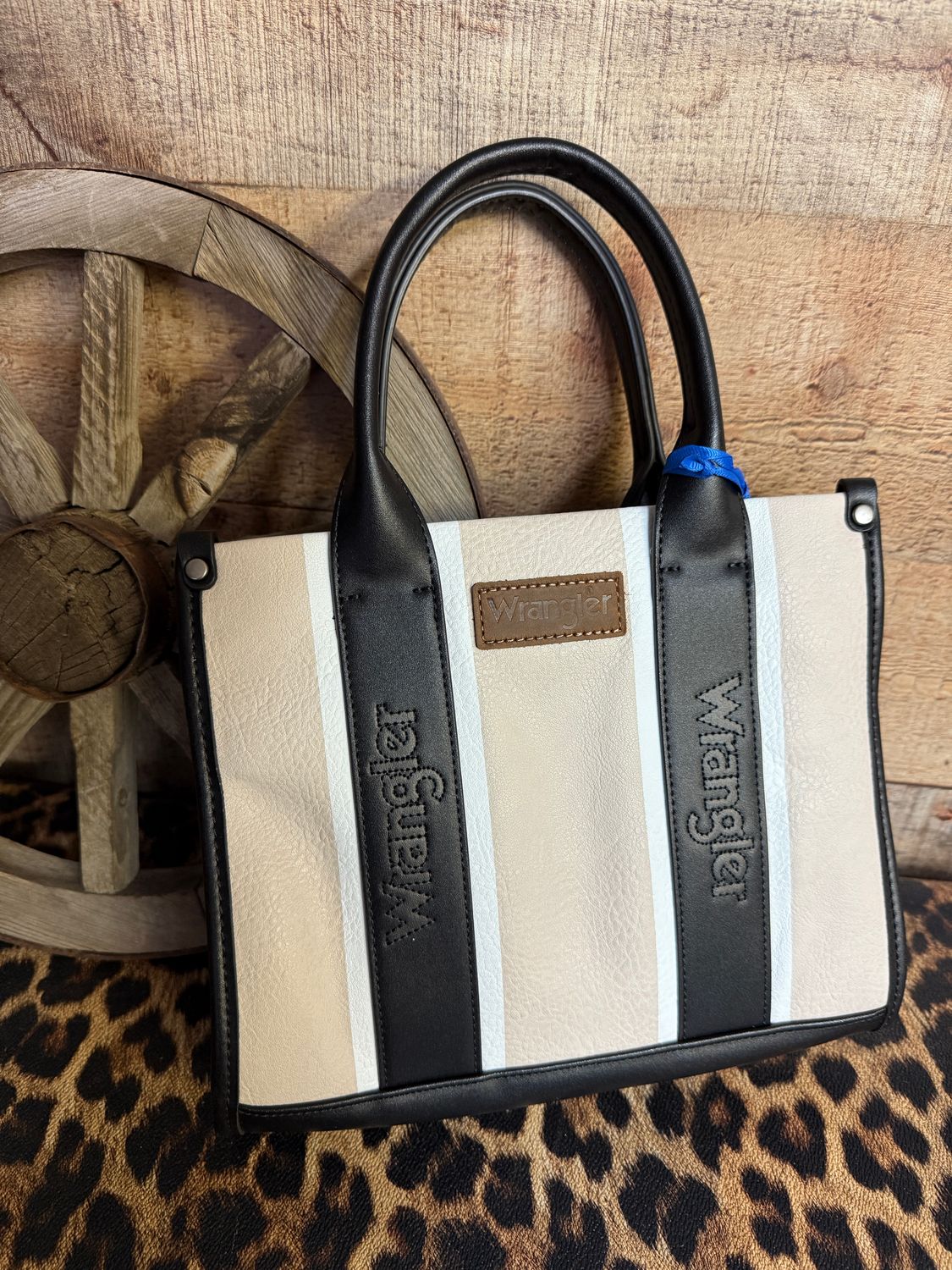 Wrangler Two Tone Tote/Crossbody Bag
