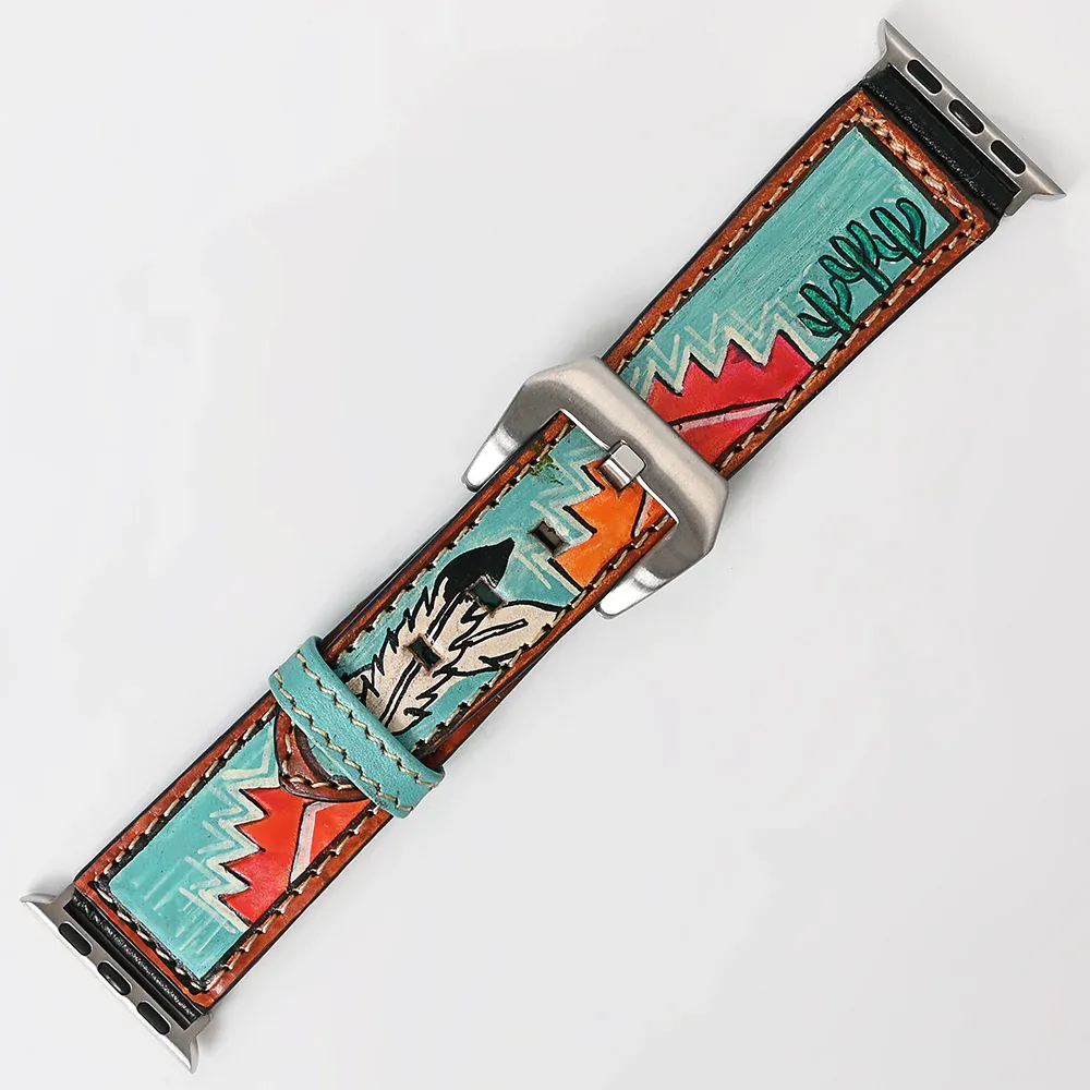 Aztec Painted Watch Strap